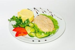 Dietary chicken dish