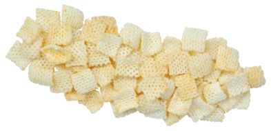chips on a white background