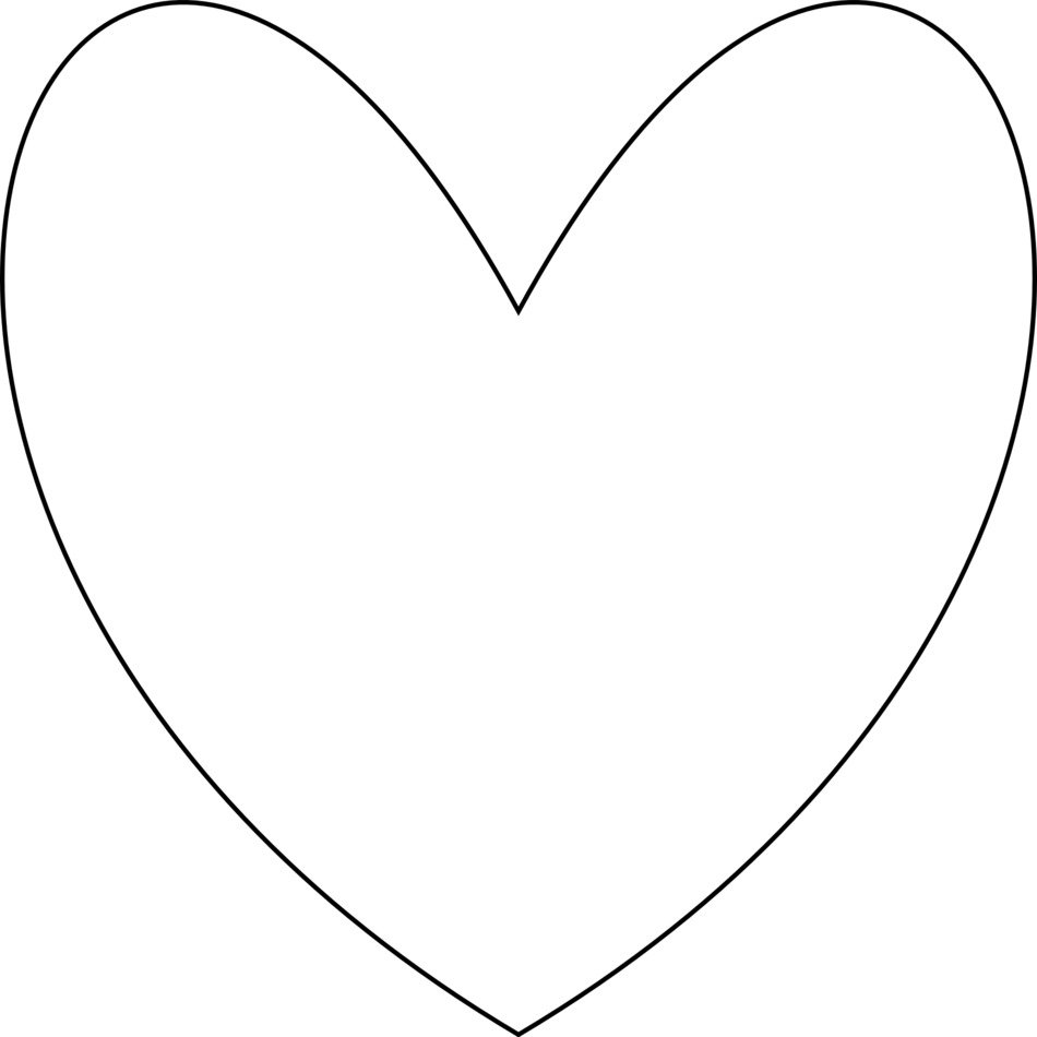 painted heart in the album
