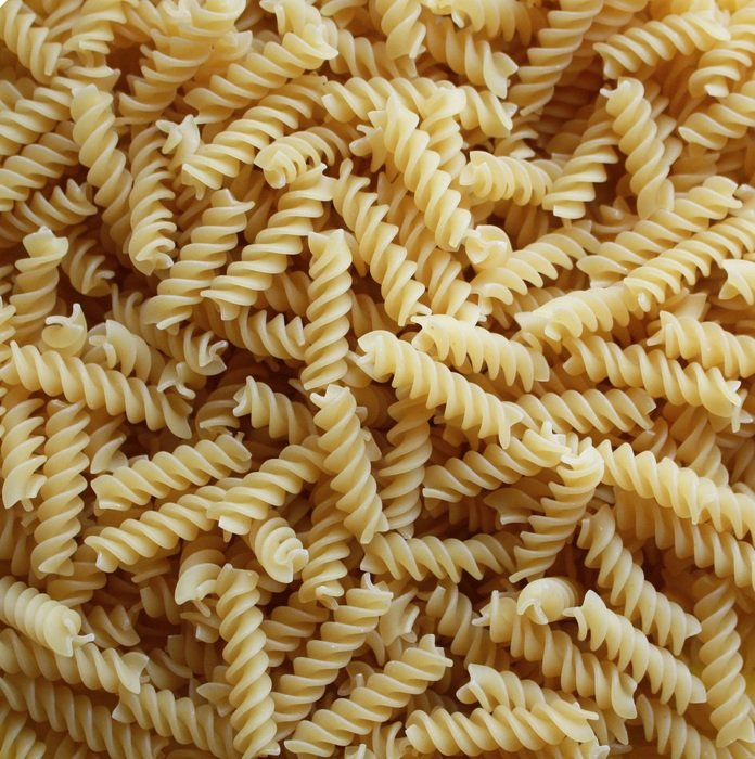 tiny curley pasta