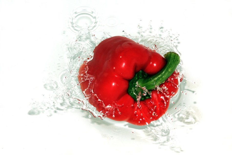 red peppers as a organic food for healthy