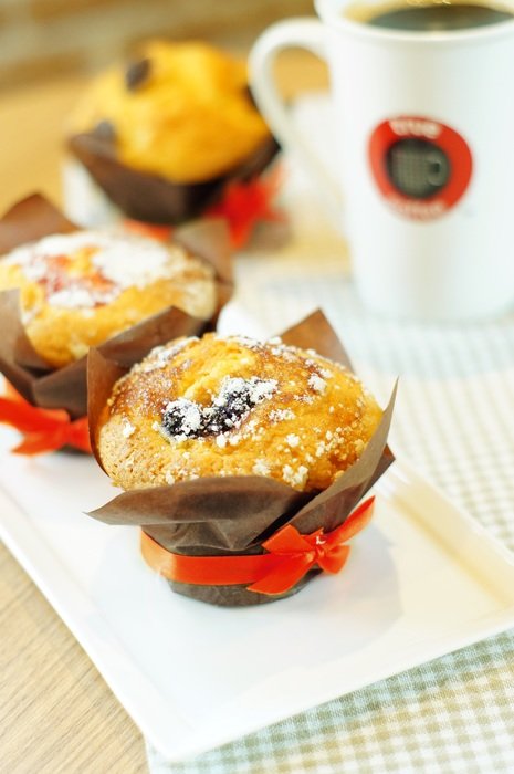 muffins packed in beautiful paper