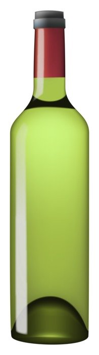 glass bottle drawing