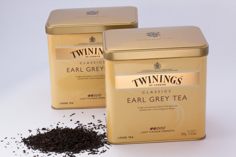 twinings classics earl gray tea in the boxes
