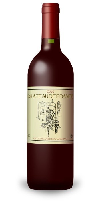bordeaux bottle wine