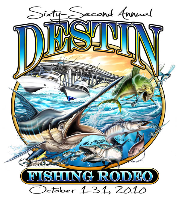 Destin Fishing Rodeo Logo free image download