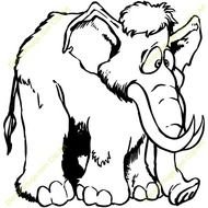 Mammoth Clip Art N6