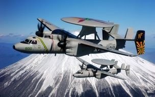 E 2 Hawkeye drawing