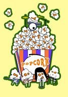Cartoon Popcorn musical band