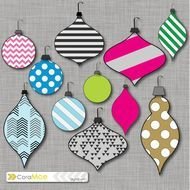 Free Christmas Ornament Clipart