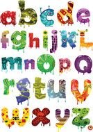 Alphabet Letter Design drawing