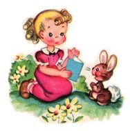 Little Girl Clip Art Free drawing