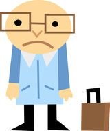 Sad Cartoon People Clip Art
