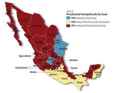 map of United Mexican States