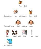 Boardmaker Fire Drill Social Stories