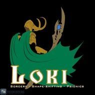 Loki Power By Toyax Teebusters drawing