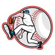 Cartoon Baseball Player Clip Art N26