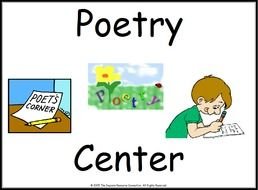 Clip art of Poetry Center