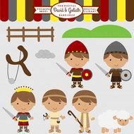 David And Goliath Clip Art N27