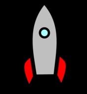 Rocket Launch Clip Art N8