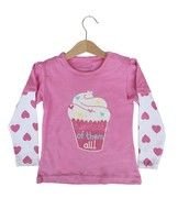 Sweetest Cupcake Pink Tee 1
