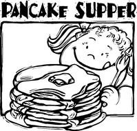 Pancake Supper Clip Art