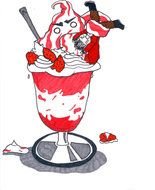 Strawberry Sundae drawing