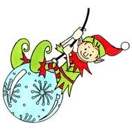 Elf Rubber Stamps