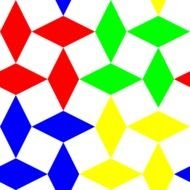 Square Diamond Pattern Clip Art