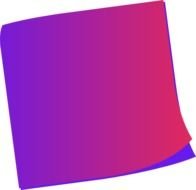 Red Sticky Note Clip Art N4