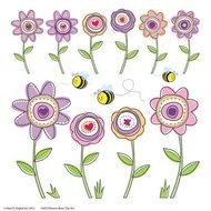 Free Spring Flower Clip Art N67