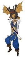 fictional characters Wrathion and Anduin