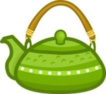green tea drawing