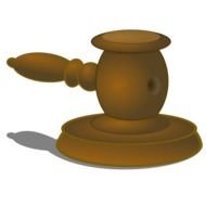 Sedzia Mlotek Clip Artpng