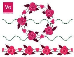 Rose Vine Pattern