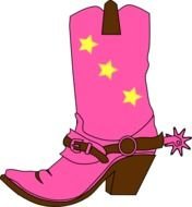 Cowboy Boots Clip Art N70