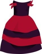 Ä°llustration of Girl Dress