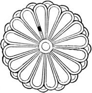 Ä°llustration of Japanese Coat Of Arms symbol