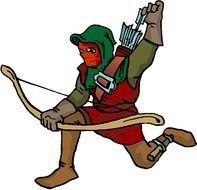 clipart of the Archer