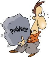 Problem Clip Art drawing