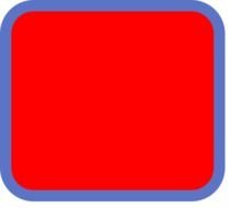 Red Square Clip Art N4