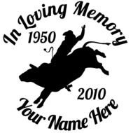 Loving Memory Decals