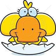 Cartoon Baby Duck Hatching