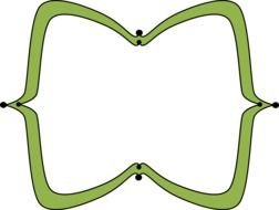 Green Frame Clip Art drawing