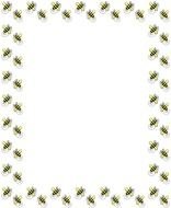 Spring Clip Art Borders drawing