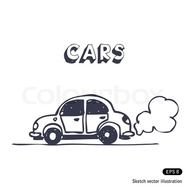 Car Exhaust Fumes Cartoon N2