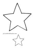 Printable Star Pattern