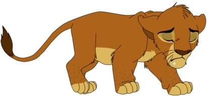 Lion King Simba Crying