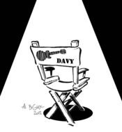 Directors Chair Cartoon drawing