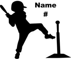 T Ball Baseball Clip Art N3